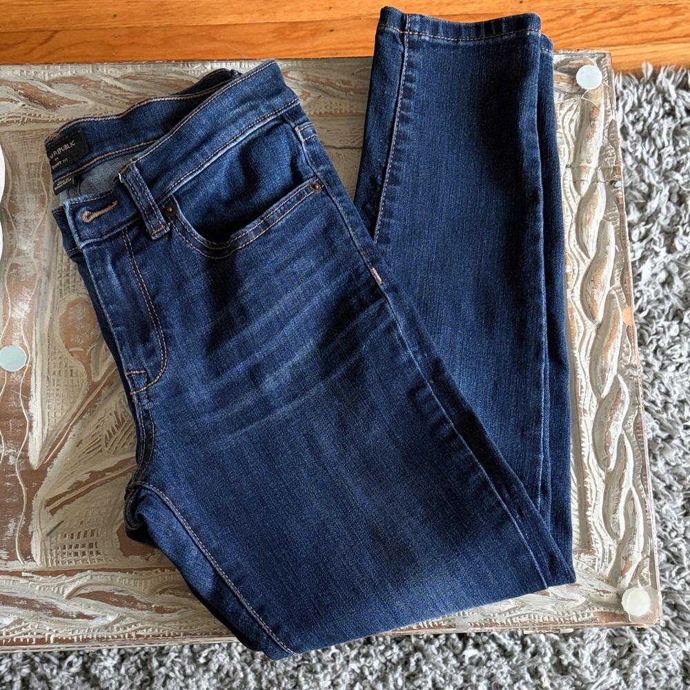 Banana Republic Dark Blue Skinny Jeans